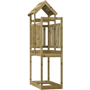 

Shumee Hrací věž 52,5 × 110,5 × 214 cm impregnované borové dřevo