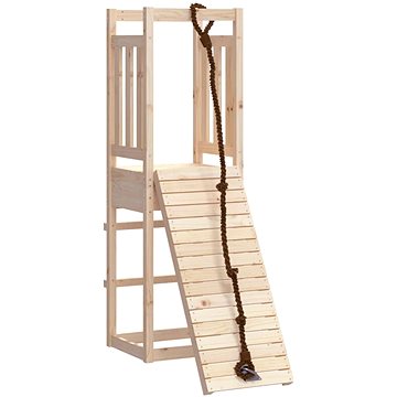 

Shumee Hrací věž s lezeckou stěnou masivní borové dřevo