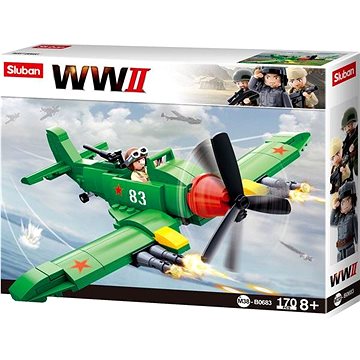 

Sluban WWII M38-B0683 Sovětský stíhací letoun Iljušin II