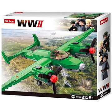 

Sluban WWII M38-B0688 Sovětský bombardér Tupolev TU-2