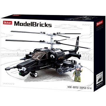 

Sluban Army Model Bricks M38-B0752 Bojový vrtulník
