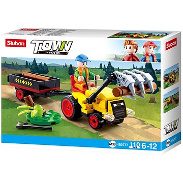 

Sluban Town Farma M38-B0777 Traktůrek z přívěsem