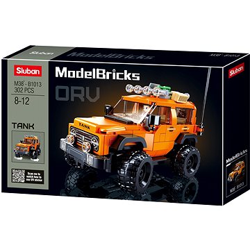 

Sluban Model Bricks M38-B1013 Americký SUV vůz
