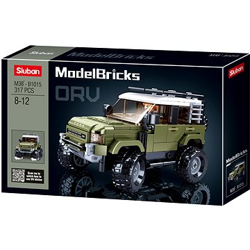 

Sluban Model Bricks M38-B1015 Anglický SUV vůz
