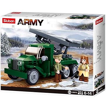 

Sluban Army Bitva o Budapešť M38-B0975 Ruský raketomet Kaťuša