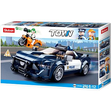 

Sluban Town M38-B1063 Policejní sportovní vůz