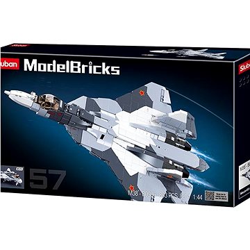 

Sluban Model Bricks M38-B0986 Proudový stíhací letoun Su-57 2v1