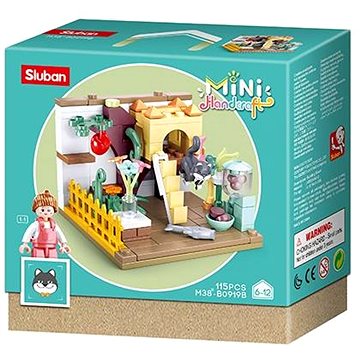 

Sluban Mini Handcraft M38-B0919B Domeček pro kočku