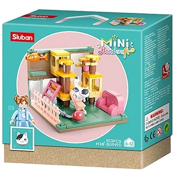 

Sluban Mini Handcraft M38-B0919D Koutek pro kočky
