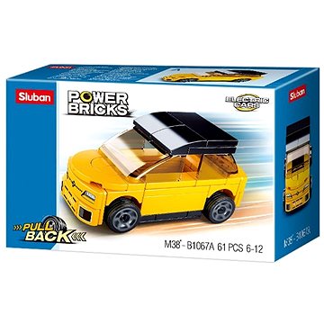 

Sluban Power Bricks M38-B1067A Natahovací elektrický vůz žlutý