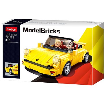 

Sluban Model Bricks M38-B1097 Německý žlutý sportovní vůz