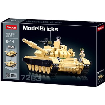 

Sluban Model Bricks M38-B1011 T-72B3 Hlavní tank 2v1