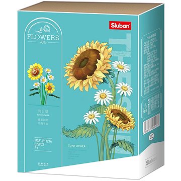 

Sluban Flowers M38-B1121A Slunečnice z kopretinami