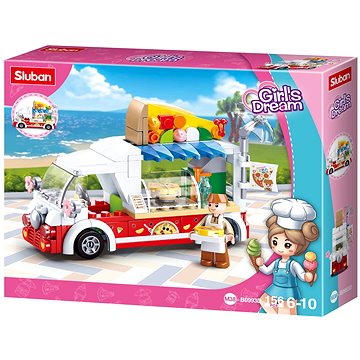

Sluban Girls Dream M38-B0993D Mobilní pizza stánek