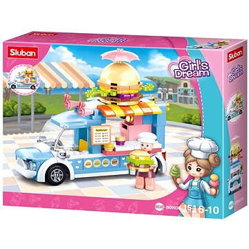 

Sluban Girls Dream M38-B0993B Mobilní hamburgerový stánek