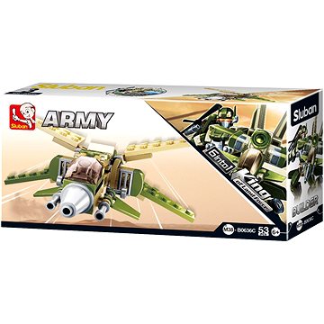 

Sluban Builder M38-B0636C Tryskáč King of Land Force 6 into 1
