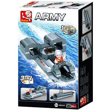 

Sluban Army Creator M38-B0537F Tryskový člun 3v1