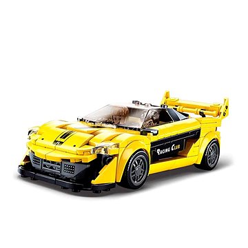 

Sluban - Model Bricks M38-B0956 Žlutý anglický sporťák