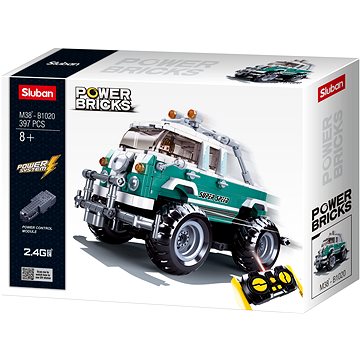 

Sluban Power Bricks M38-B1020 Monster SUV vůz R/C T2 na dálkové ovládání