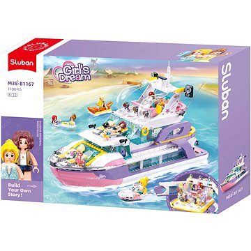 

Sluban Girls Dream M38-B1167 Velká luxusní jachta Annie