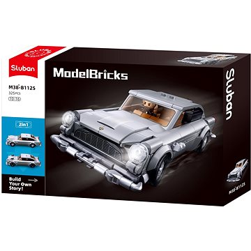 

Sluban Model Bricks M38-B1125 Auto tajného agenta