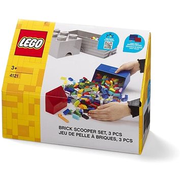 

LEGO naběrač na kostičky červená/modrá 2 ks