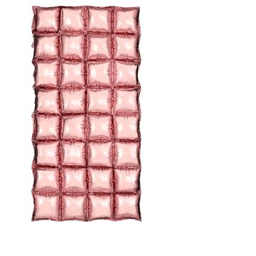 

Partydeco Balónková mozaika, závěs rosegold, 72 × 143 cm