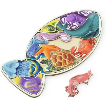 

Puzzle Pohádková ryba