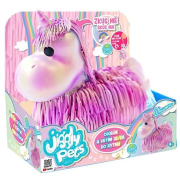 

Sparkys JIGGLY mazlíček Jednorožec perleťový