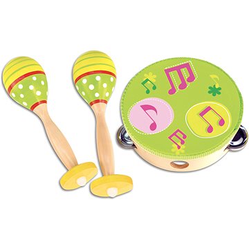 

Bontempi Dřevěné rumba koule a tamburína