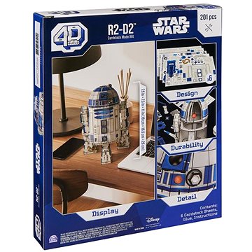 

4D Build Puzzle Star Wars robot R2 - D2 3D