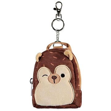 Difuzed Squishmallows batůžek na klíče - ježek Hans