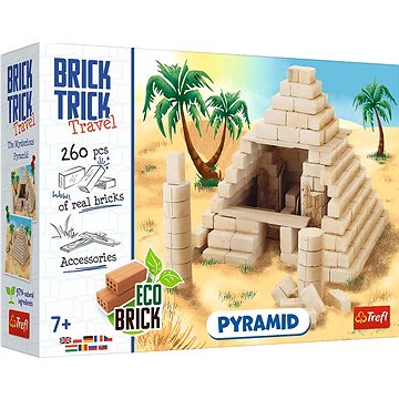 

Trefl Brick Trick Travel: Pyramida M 260 dílů