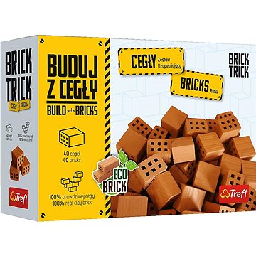 

Trefl Brick Trick Balení krátkých cihel 40 ks