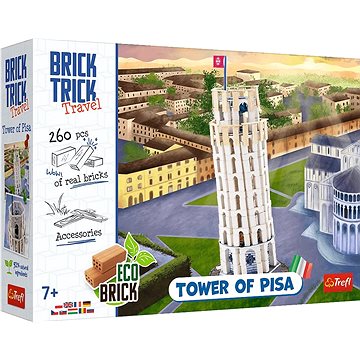 

Trefl Brick Trick Travel: Šikmá věž v Pise L 260 dílů