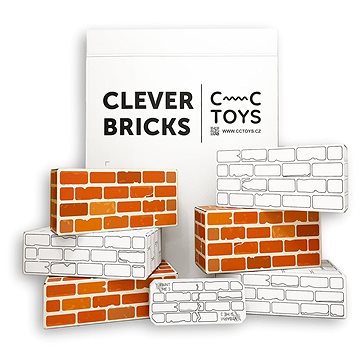 

CC Toys Cihličky Clever Bricks Cihla-vybarvovací