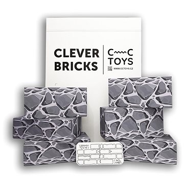 

CC Toys Cihličky Clever Bricks Kámen