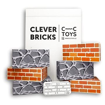 

CC Toys Cihličky Clever Bricks Cihla-kámen