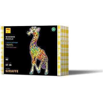 

Kids Do Dřevěné puzzle Žirafa 62 ks
