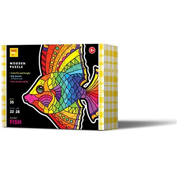 

Kids Do Dřevěné puzzle Ryba 35ks