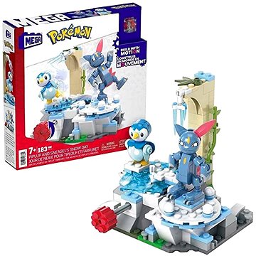 

Mattel Mega Set Pokémon piplup a sneasel Snow Day