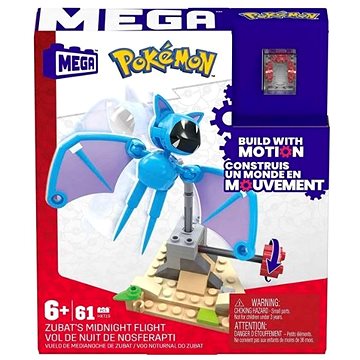 

Mattel Mega Construx Pokémon Zubats Midnight Flight 11 cm