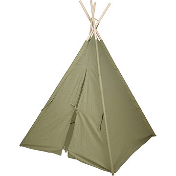 

Home Styling Collection Stan Tipi vojenská zeleň, 103 × 103 × 160 cm