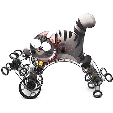

PLAYSTEM Climbing Cat & Hopping Mouse