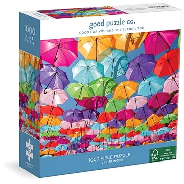 

Good Puzzle Co. Duhový deštník 1000 dílků