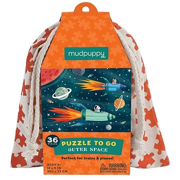 

Mudpuppy Puzzle na cesty - Vesmír 36 dílků