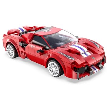 

CaDA RC programovatelné sportovní auto Red Race Car 306 dílků