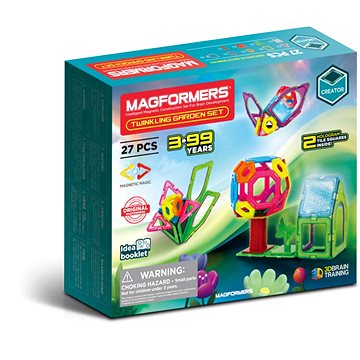 

Magformers Třpytivá zahrada