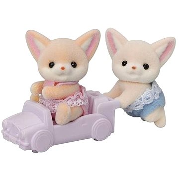 

Sylvanian families Dvojčata fenci s autíčkem