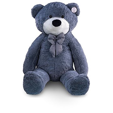 The Bears Velký plyšový medvěd 160 cm, šedý